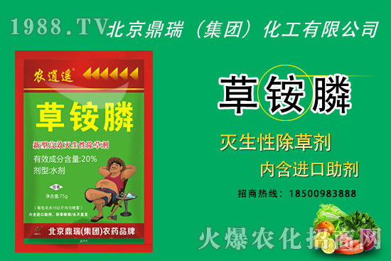 草銨膦、草甘膦異丙胺鹽、草甘膦銨鹽有什么共同點？