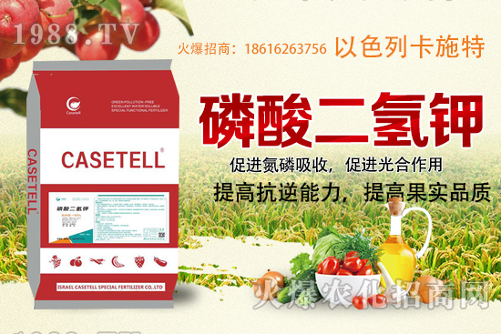  磷酸二氫鉀是什么肥料，磷酸二氫鉀作用及使用方法！