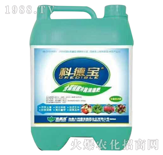 含腐植酸沖施滴灌肥-科德寶