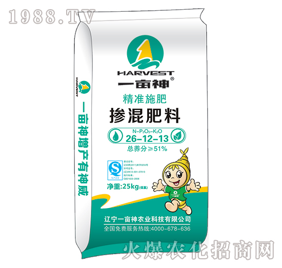 摻混肥料26-12-13-一畝神