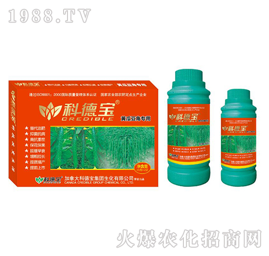 黃瓜豆角專(zhuān)用營(yíng)養(yǎng)增產(chǎn)調(diào)理劑-科德寶