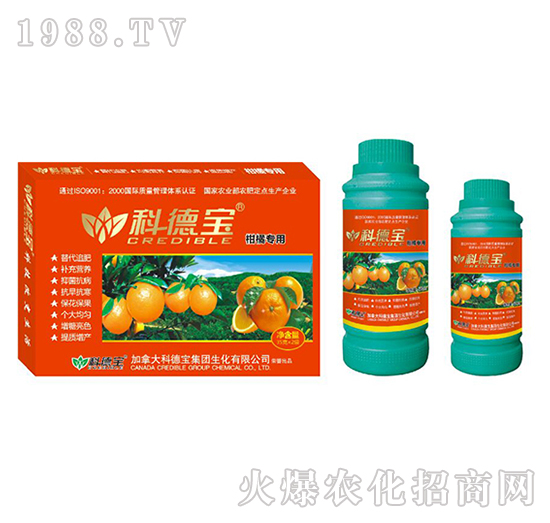柑橘專(zhuān)用營(yíng)養(yǎng)增產(chǎn)調(diào)理劑-科德寶