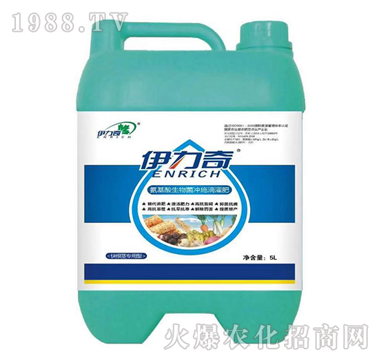 塊根莖專用氨基酸生物菌沖施滴灌肥-伊力奇-科德寶