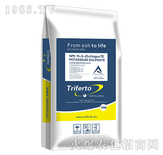原裝進(jìn)口高濃度復(fù)合肥15-5-23+2mgo+TE-壯錦