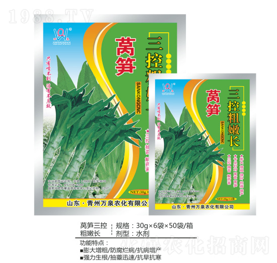 萵筍三控粗嫩長(zhǎng)-萬(wàn)泉農(nóng)化
