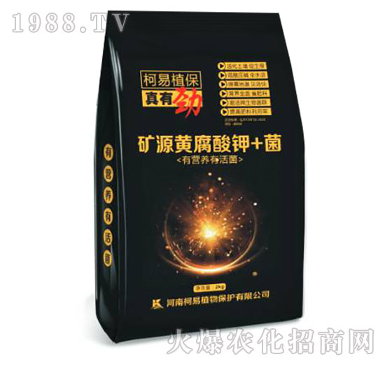 礦源黃腐酸鉀+菌-真有勁-柯易植保