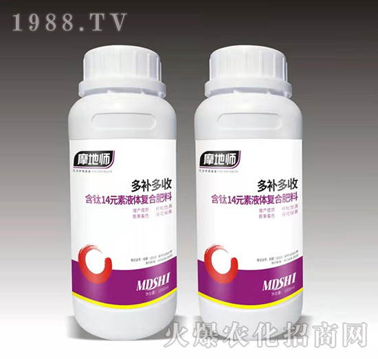 含鈦14元素液體復合肥料-多補多收-中研益農(nóng)