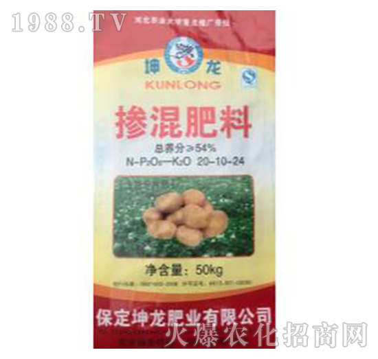 土豆專用肥-摻混肥料-坤龍