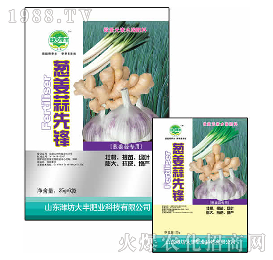 25g蔥姜蒜先鋒-田園季豐-大豐肥業(yè)