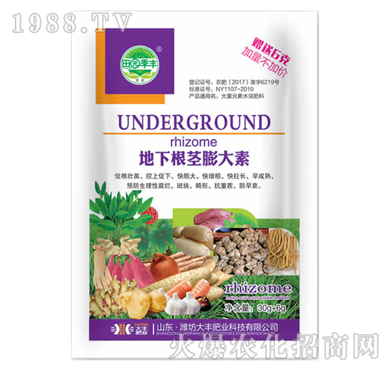 地下根莖膨大素-田園季豐-大豐肥業(yè)