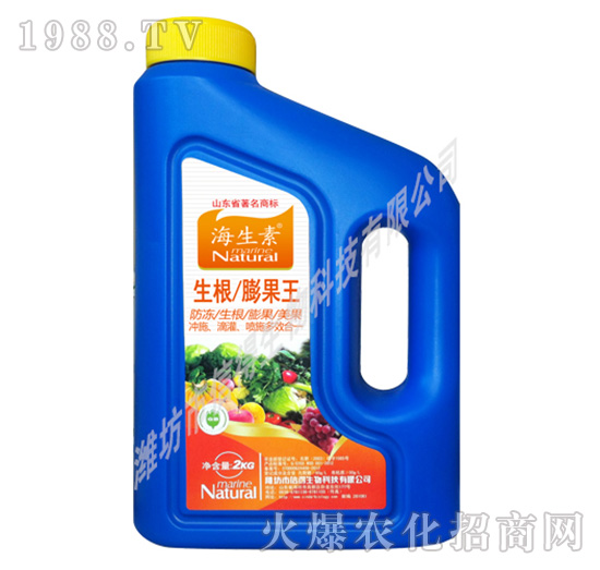 生根膨果王沖施肥-海生素-信得