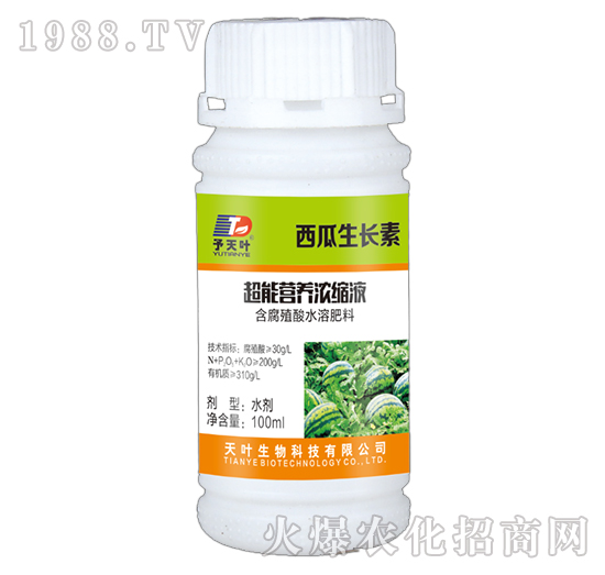 超能營養(yǎng)濃縮液-西瓜生長素-天葉生物