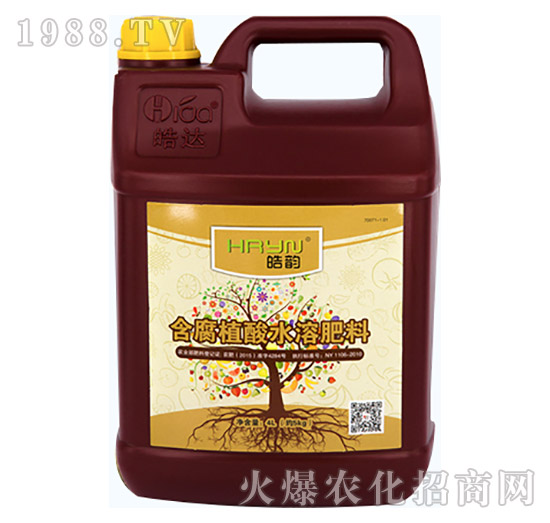 含腐植酸水溶肥料（桶）-皓達農業(yè)