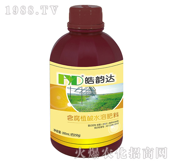 含腐植酸水溶肥料（200mL）-皓達(dá)農(nóng)業(yè)