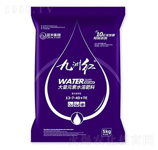 高鉀型大量元素水溶肥料13-7-40+TE-九洲紅-星億農業(yè)