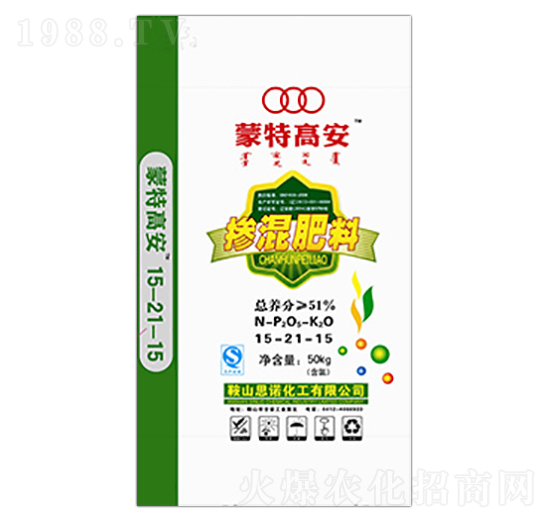 摻混肥料15-21-15-蒙特高安-思諾化工