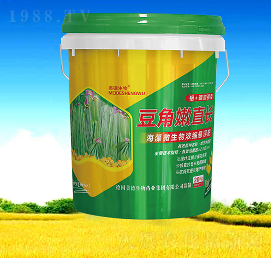 海藻微生物濃縮懸浮肥-豆角嫩直長(zhǎng)-美德生物