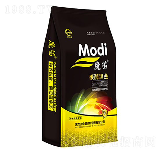 碳酶黑金含腐植酸水溶肥-魔笛-中肥