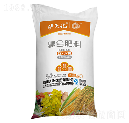 復(fù)合肥料22-8-10-瀘天化