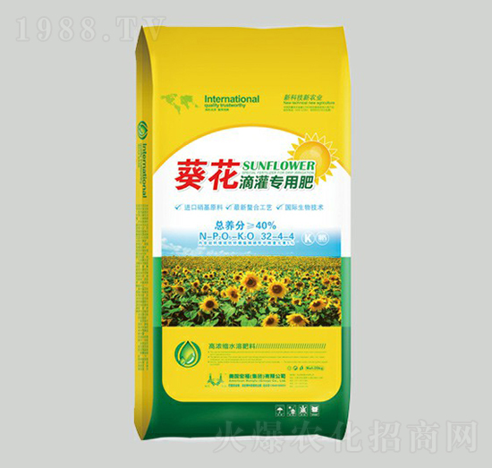 葵花滴灌專用肥32-4-4-神農(nóng)肥業(yè)