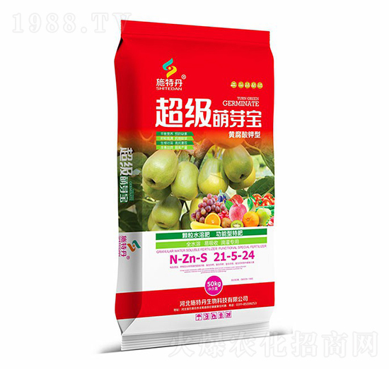 黃腐酸鉀型超級(jí)萌芽寶24-5-24-施特丹-神農(nóng)肥業(yè)