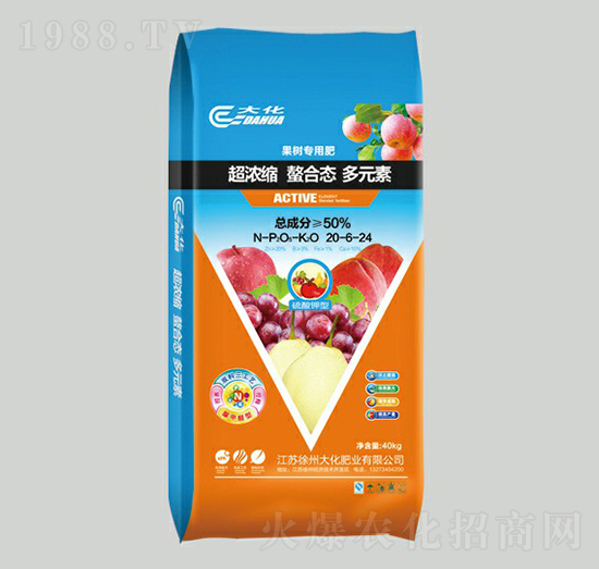 果樹專用肥20-6-24-大華-神農肥業(yè)