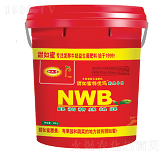 NWB膨果專(zhuān)用沖施肥-甜如蜜