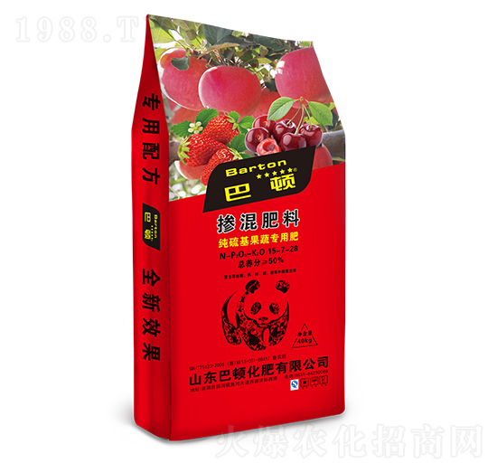 純硫基果蔬專用摻混肥料15-7-28-巴頓