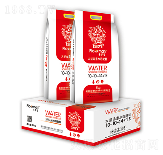 大量元素水溶肥料10-10-44+TE-增力-陽光肥業(yè)