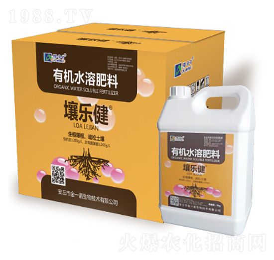 有機(jī)水溶肥料-壤樂健-金一諾生物