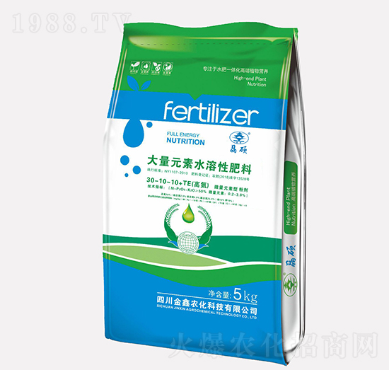 5kg�ߵ��ʹ���Ԫ��ˮ�ܷ�30-10-10+TE-�����r(n��ng)��