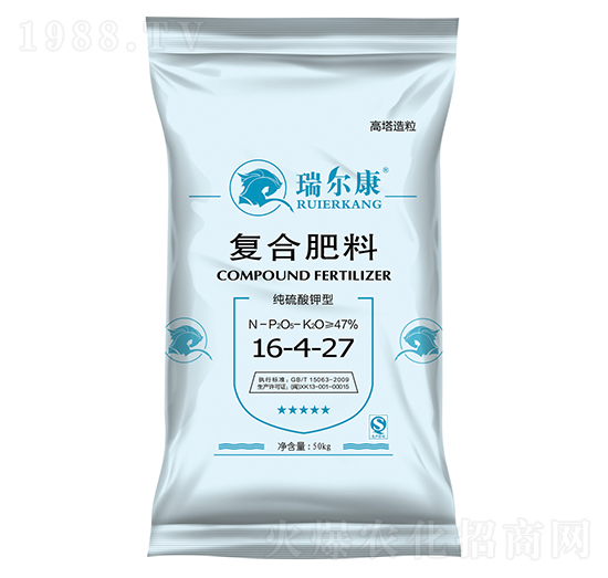 純硫酸鉀型復合肥料16-4-27-奧爾蘭-奧利