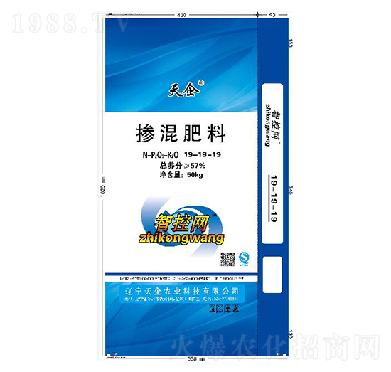 摻混肥料19-19-19（智控網(wǎng)）-天企肥業(yè)