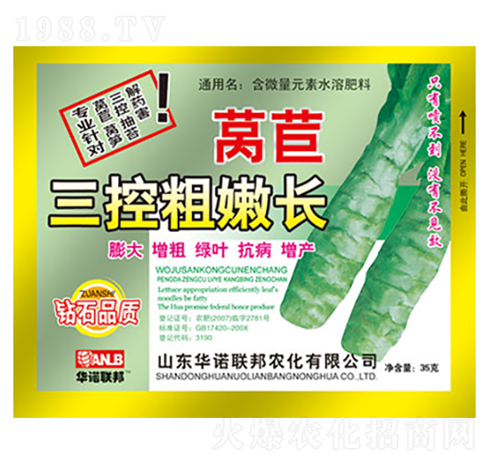 萵苣三控粗嫩長(zhǎng)-華諾聯(lián)邦