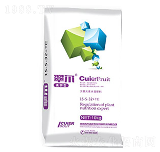 大量元素水溶肥15-5-32+TE-東方潤澤