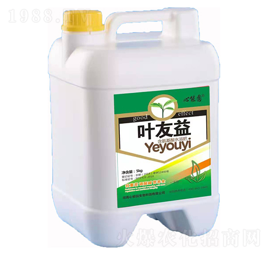 含氨基酸水溶肥  葉友益 中恒化肥