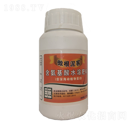 含氨基酸水溶肥豐-傲根泥客（250ml）-金匯農(nóng)業(yè)