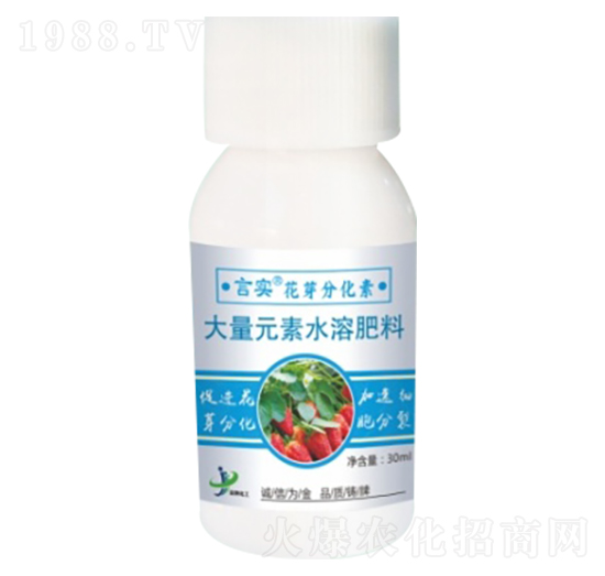 大量元素水溶肥 言實(shí)·花芽分化素 金牌化工