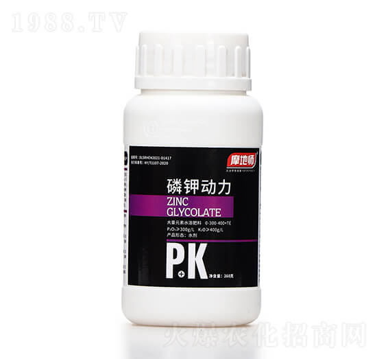 260克大量元素水溶肥料0-300-400+TE-磷鉀動力-摩地師