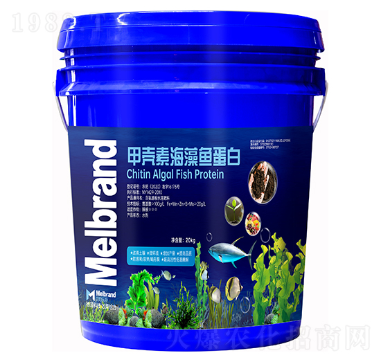 20kg甲殼素海藻魚蛋白 美樂邦