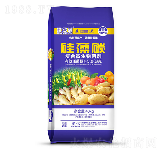 復合微生物菌劑 硅藻碳 撒羅滿 邢化