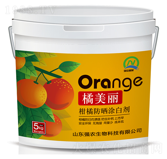 柑橘防曬涂白劑 橘美麗 強農生物