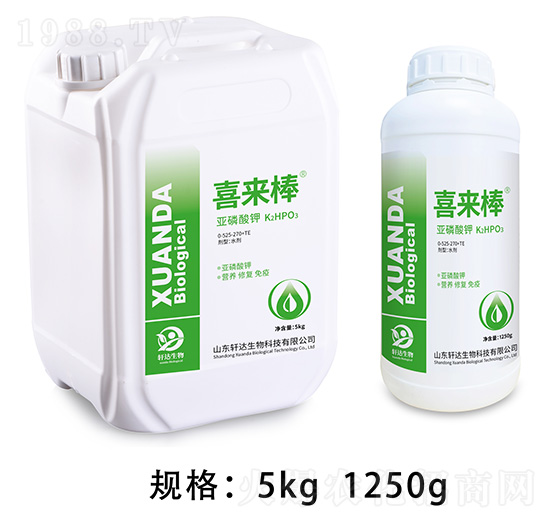 亞磷酸鉀 喜來棒 軒達(dá)生物