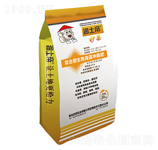 復合微生物海藻沖施肥 潤土帝 百事達