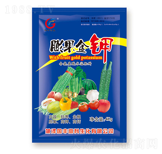 含氨基酸水溶肥料-膨果金鉀-國豐高科