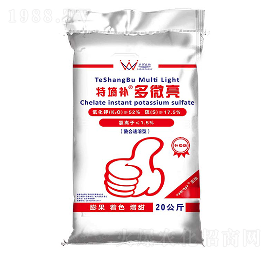 螯合速溶型多微亮-特墑補(bǔ)-水微生物