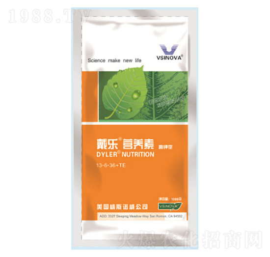 戴樂營(yíng)養(yǎng)素（高鉀型）13-6-36+TE-威斯諾威