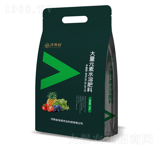 平衡型大量元素水溶肥-沃有勁-金收成