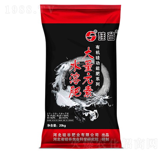 有機硅大量元素水溶肥料27-13-10+TE-硅谷化工