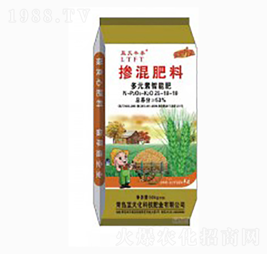 摻混肥料25-18-10-多元素智能肥-藍天豐泰